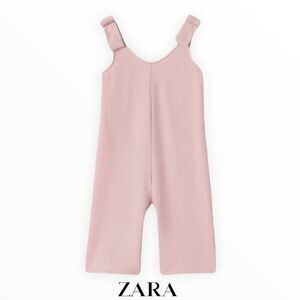 ZARA Kids | Pink | SPARKLY BOW JUMPSUIT